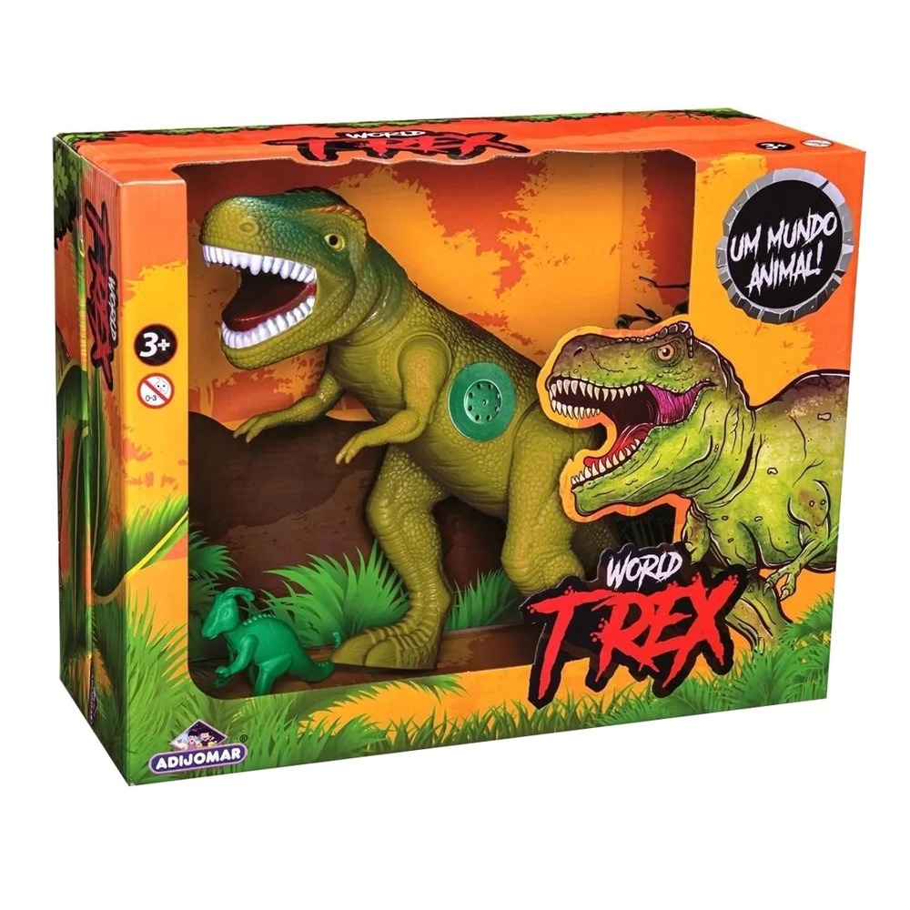 Dinossauro Rex Attack Pintura - Adijomar