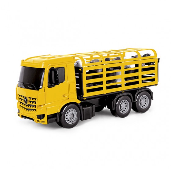 Caminhão Graneleiro Miniatura Brinquedo Iveco Hiway Laterais