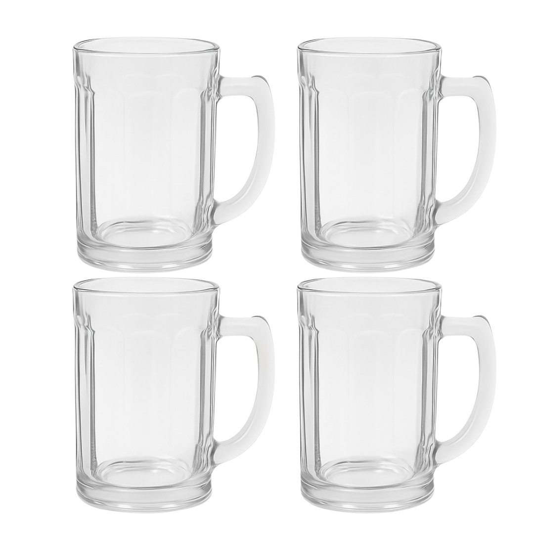 Jogo De 4 Canecas Chopp 406ml