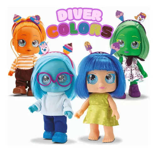  boneca Diver Colors é o super lançamento da Divertoys